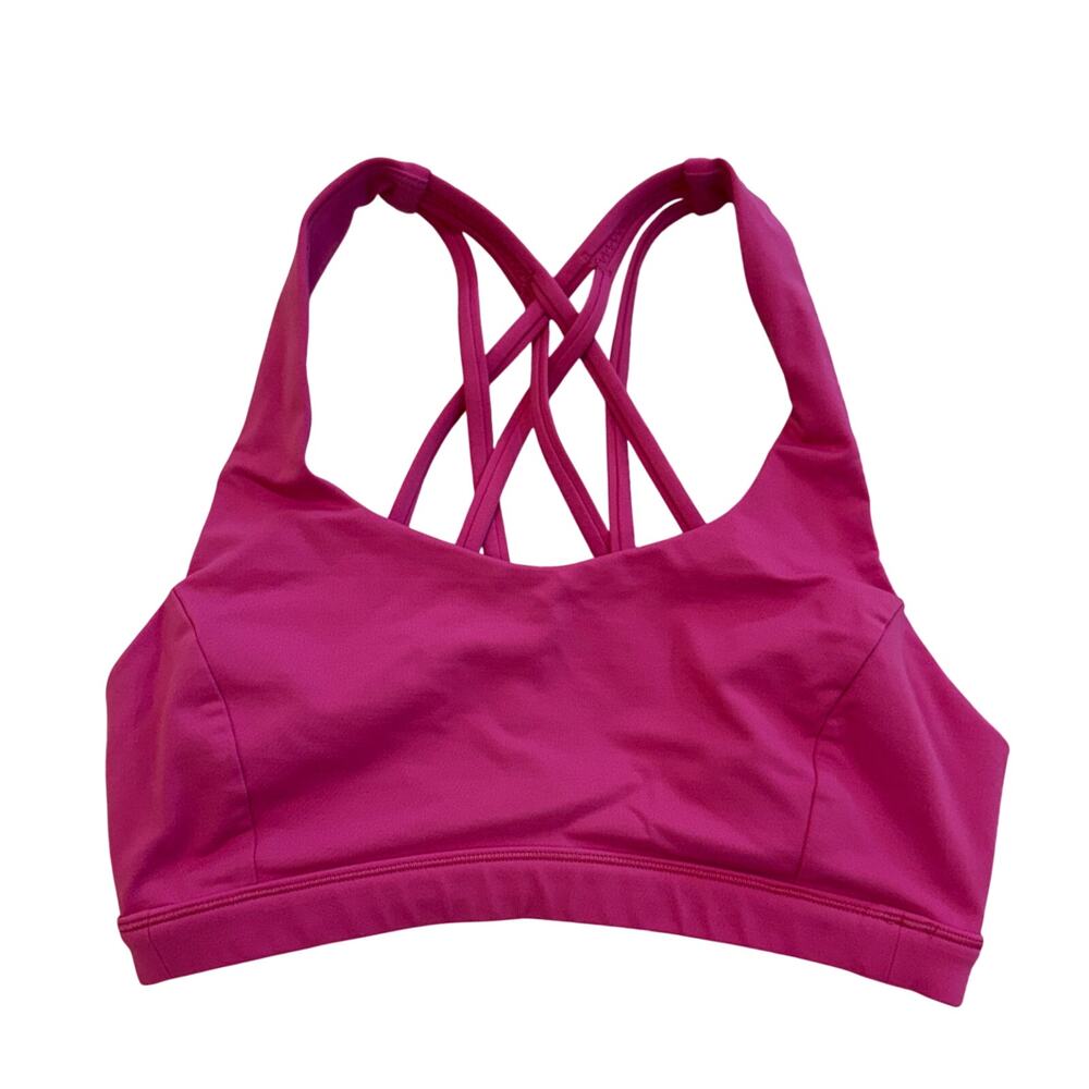 Lululemon women's FlexyFlex Strappy Yoga Bra Size 4
